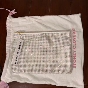 Stoney Clover Lane Crystal Flat Pouch